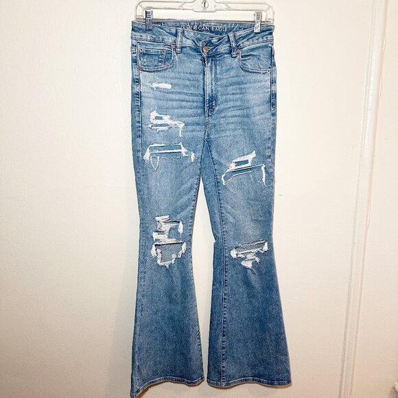 american eagle distressed jeans - Picture 1 of 7